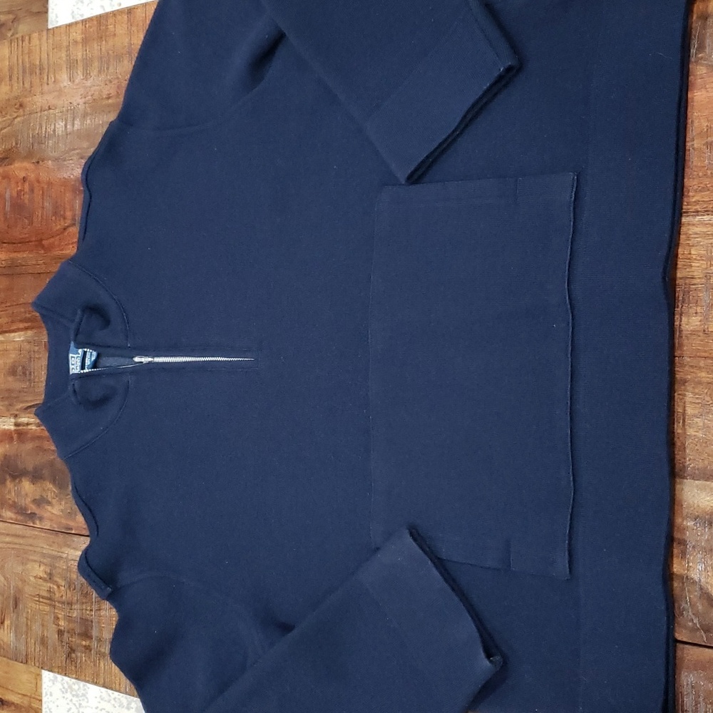 Polo Ralph Lauren quarter zip wool sweater